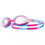 Очки для плавания детские TYR Swimple Tie Dye Jr, LGSWTD-671, прозрачные линзы (Youth (дет.))