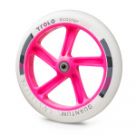 Колесо с подшип. Trolo Quantum200 мм розовый/белый