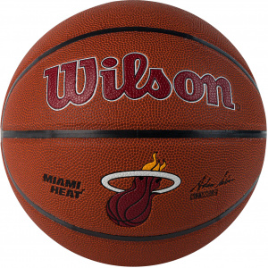Мяч баскетбольный Wilson NBA MIAMI HEAT WTB3100XBMIA, размер 7 (7) ― купить в Москве. Цена, фото, описание, продажа, отзывы. Выбрать, заказать с доставкой. | Интернет-магазин SPORTAVA.RU