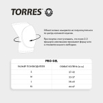 Наколенники спортивные TORRES Pro Gel PRL11018S-03, размер S, синие (S)