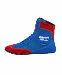 Обувь для самбо Green Hill EXPERT FIAS, синий/красный