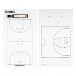 Тактическая доска для баскетбола TORRES TR1003B (Дл. 40 см, шир. 24 см)
