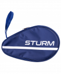 Чехол для ракетки для настольного тенниса Sturm CS-01, для одной ракетки, синий