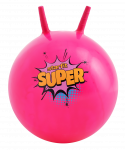 УЦЕНКА Фитбол детский с рожками Starfit GB-406 антивзрыв, 500 гр, розовый, 45 см