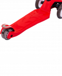 Самокат Ridex 3-колесный Smart 3D, 120/80 мм, красный