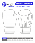 Перчатки для рукопашного боя, Rusco к/з, черный
