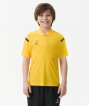 Поло JÖGEL CAMP 2 Poly Polo, желтый/черный