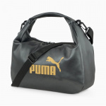 Сумка спортивная PUMA Core Up Hobo, 07948001, полиамид, полиэстер, черный (32*22*10 см)