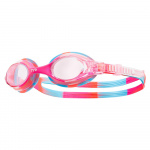 Очки для плавания детские TYR Swimple Tie Dye Jr, LGSWTD-667, розовые линзы (Youth (дет.))