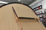 Палатка HIGH PEAK Tauris 4, коричневый, 440х220/240х180/170 см