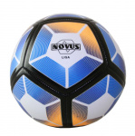 Мяч футбольный детский Novus LIGA, PVC бел/жёлт/оранж., р.5, м/ш, 330-350г, окруж 68-71