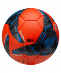 Мяч футбольный Jögel Championship №5, оранжевый/синий/черный (5)