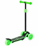 БЕЗ УПАКОВКИ Самокат Ridex 3-колесный Spike 3D 120/100 мм, зеленый