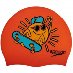 Шапочка для плавания детская SPEEDO Boom Silicone Cap Jr,8-0838615955, силикон (Junior)