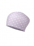 Шапочка для плавания Atemi long hair cap Point violet, силикон, Цвет: принт, TLH1PV