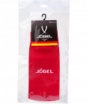 Гетры футбольные Jögel Essential JA-006, красный/серый