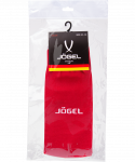 Гетры футбольные Jögel CAMP BASIC SOCKS, красный/серый/белый