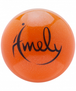 Мяч для художественной гимнастики Amely AGB-303 15 см, оранжевый, с насыщенными блестками ― купить в Москве. Цена, фото, описание, продажа, отзывы. Выбрать, заказать с доставкой. | Интернет-магазин SPORTAVA.RU
