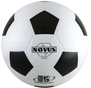 Мяч футбольный Novus START, резина, бел/чёрн, р.5, 32 п, окруж 68-71 ― купить в Москве. Цена, фото, описание, продажа, отзывы. Выбрать, заказать с доставкой. | Интернет-магазин SPORTAVA.RU