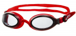 Очки для плавания Atemi, силикон (красн/сер), B800
