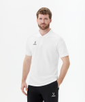 Поло JÖGEL CAMP 2 CVC Polo CZ, белый