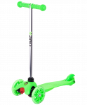 Самокат Ridex 3-колесный Zippy 2.0 3D 120/80 мм, зеленый