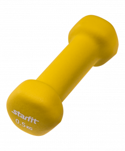 Гантель неопреновая Starfit DB-201 0,5 кг, песочная ― купить в Москве. Цена, фото, описание, продажа, отзывы. Выбрать, заказать с доставкой. | Интернет-магазин SPORTAVA.RU