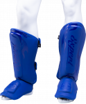 Защита голень-стопа Fight Expert SGS-064V, синий