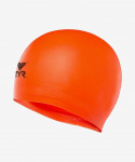 Шапочка для плавания TYR Latex Swim Cap, латекс, LCL/820, оранжевый