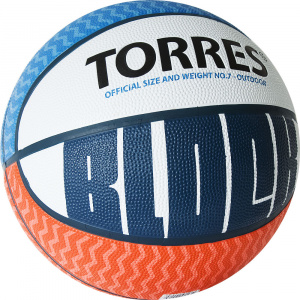 Мяч баскетбольный TORRES Block B02077, размер 7 (7) ― купить в Москве. Цена, фото, описание, продажа, отзывы. Выбрать, заказать с доставкой. | Интернет-магазин SPORTAVA.RU