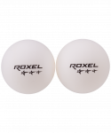 УЦЕНКА Мяч для настольного тенниса Roxel 3* Prime, белый, 6 шт.