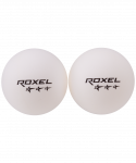 Мяч для настольного тенниса Roxel 3* Prime, белый, 6 шт.