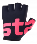 Перчатки для фитнеса Starfit WG-102, черный/малиновый