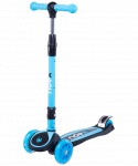 БЕЗ УПАКОВКИ Самокат Ridex 3 колесный 3D Tiny Tot 120/80 мм, голубой