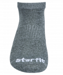 Носки низкие Starfit SW-210, черный меланж, 2 пары