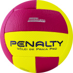 Мяч для пляжного волейбола PENALTY BOLA VOLEI DE PRAIA PRO 5415902013-U, размер 5, желто-розовый (5)