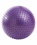 Фитбол массажный Starfit GB-301 75 см, антивзрыв, фиолетовый