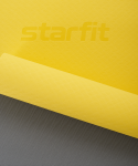 БЕЗ УПАКОВКИ Коврик для йоги и фитнеса Starfit FM-201, TPE, 173x61x0,7 см, желтый/серый