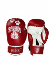 Перчатки боксерские VagrosSport VagroSport RING RS912, 12 унций, красный