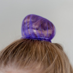 Сеточка для волос INDIGO, SM-329-V, 9 см, фиолетовый (Универсальный)
