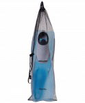 Ласты пластиковые Colton CF-02, серый/голубой, размер 38-39