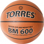 Мяч баскетбольный TORRES BM600 B32027, размер 7 (7)