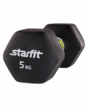 Гантель неопреновая Starfit DB-201 5 кг, черная