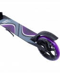 БЕЗ УПАКОВКИ Самокат Ridex 2-колесный Liquid 180 мм, черный/фиолетовый
