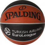 Мяч баскетбольный Spalding TF-1000 Legacy Euroleague Offical Ball, 77100z, размер 7 (7)