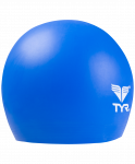 Шапочка плавательная TYR Latex Swim Cap, латекс, LCL/428, голубой