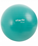 Фитбол Starfit GB-108 антивзрыв, 1200 гр, бирюзовый, 75 см