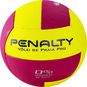 Мяч для пляжного волейбола PENALTY BOLA VOLEI DE PRAIA PRO 5415902013-U, размер 5, желто-розовый (5) ― купить в Москве. Цена, фото, описание, продажа, отзывы. Выбрать, заказать с доставкой. | Интернет-магазин SPORTAVA.RU