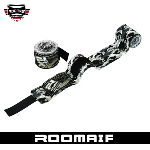 Бинт боксерский Roomaif RM-105 Camouflage (хлопок-полиэстер) (3м) ― купить в Москве. Цена, фото, описание, продажа, отзывы. Выбрать, заказать с доставкой. | Интернет-магазин SPORTAVA.RU