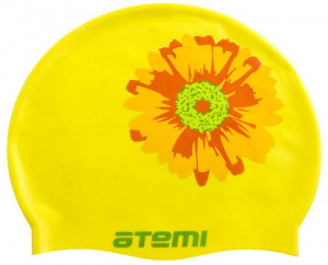 Шапочка для плавания Atemi, силикон, жёлтая (цветок), PSC415 ― купить в Москве. Цена, фото, описание, продажа, отзывы. Выбрать, заказать с доставкой. | Интернет-магазин SPORTAVA.RU